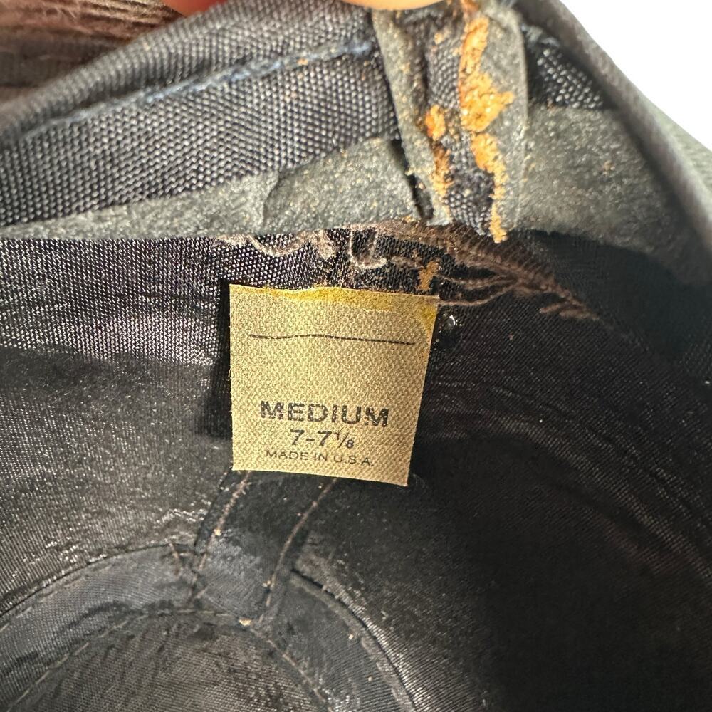 Vintage Stetson Indiana Jones Hat 1989 Size Medium 7-7 1/8 Movie Memorabilia - Picture 7 of 16